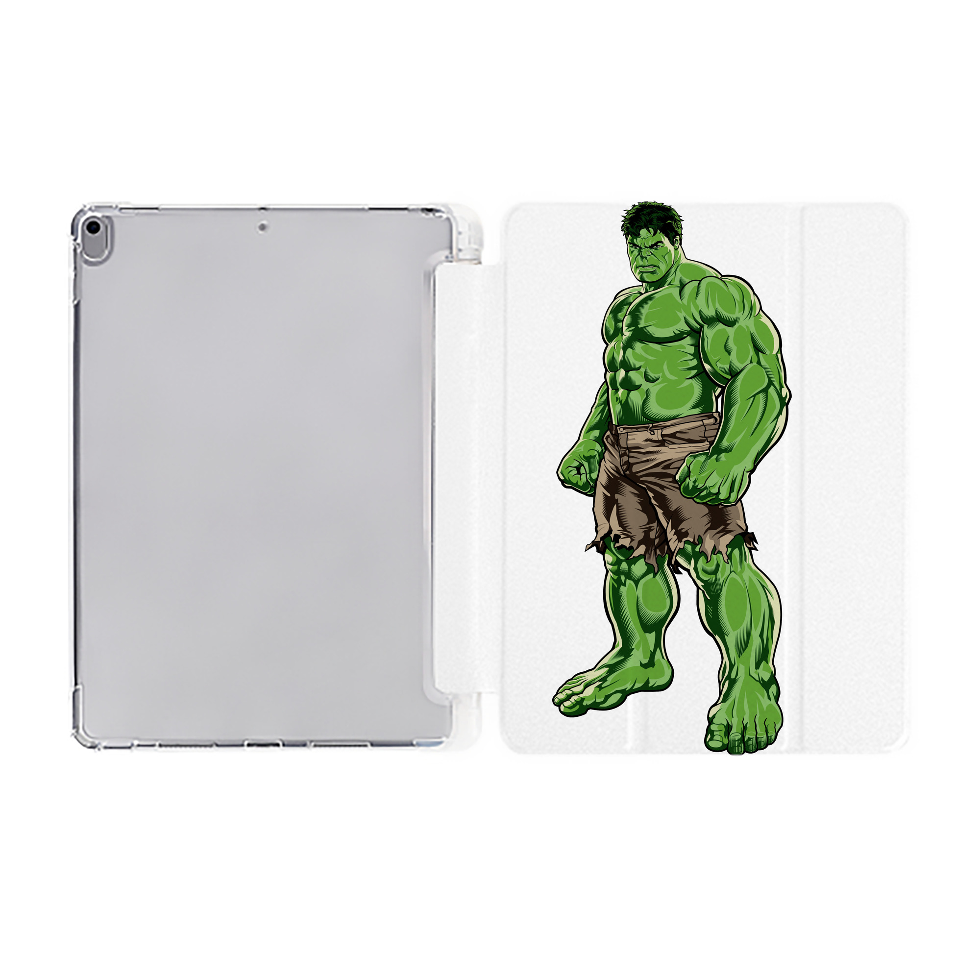（画像用） アベンジャーズ The Avengers IPad ケース ペン収納付き 三つ折りスタンド PUレザー×シリコン 対応機種9.5/10.5/10.9インチ